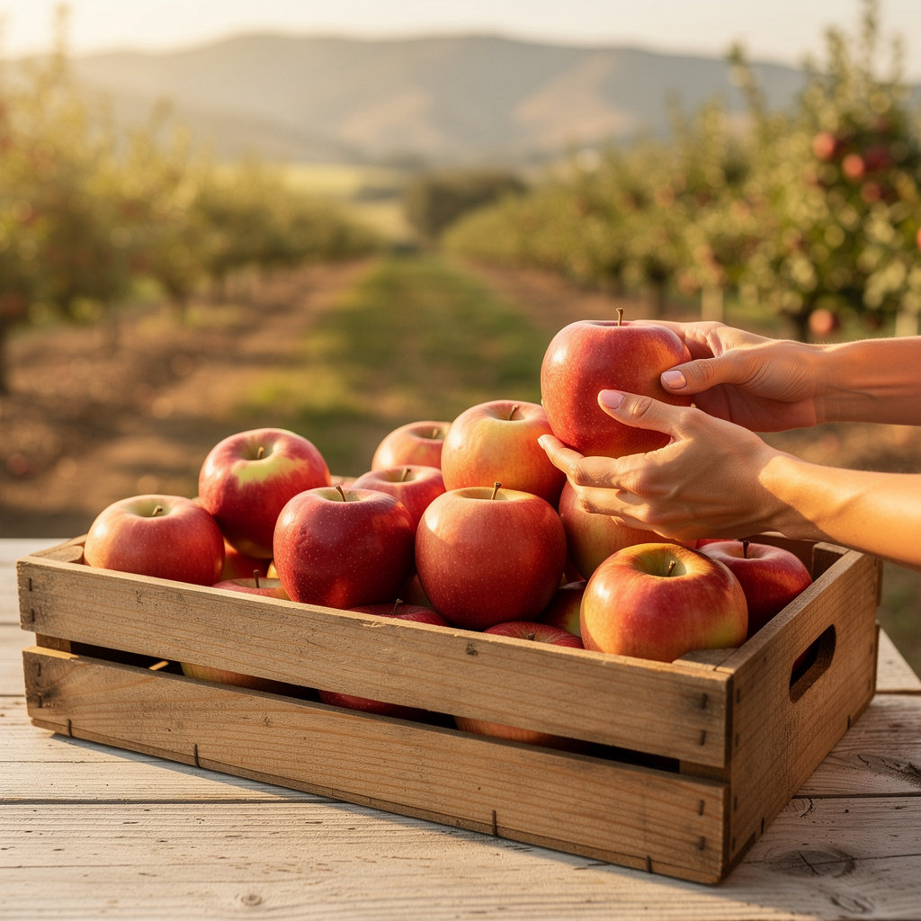 Razvan's Apples fresh Julian orchard apples farm-to-table harvest
